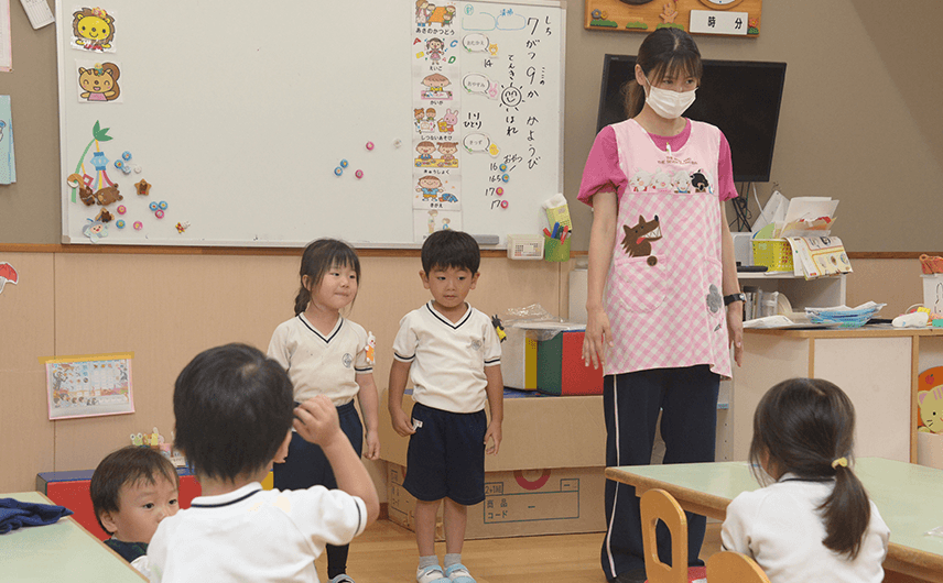 朝の活動・当番活動